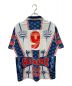 SUPREME (シュプリーム) Por Ciento Soccer Jersey ネイビー×ホワイト サイズ:M：13000円