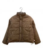 DANTONダントン）の古着「INSULATION STAND COLLAR JACKET」｜ブラウン