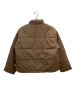 DANTON (ダントン) INSULATION STAND COLLAR JACKET ブラウン サイズ:M：12800円