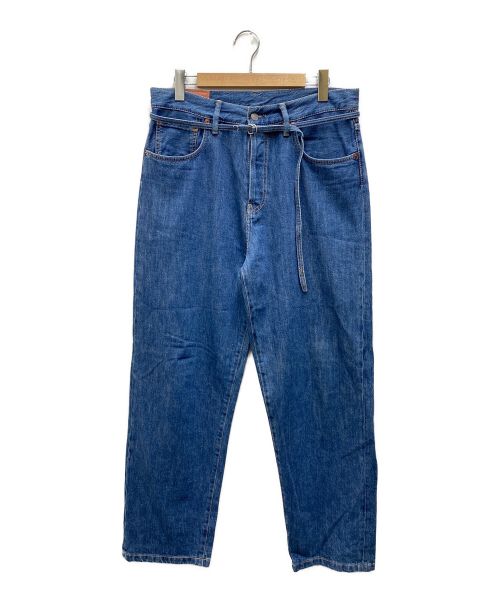 Acne studios（アクネ ストゥディオス）ACNE STUDIOS (アクネストゥディオス) 1991TOJ DARK BLUE TRASH/デニムパンツ インディゴ サイズ:W31L32の古着・服飾アイテム