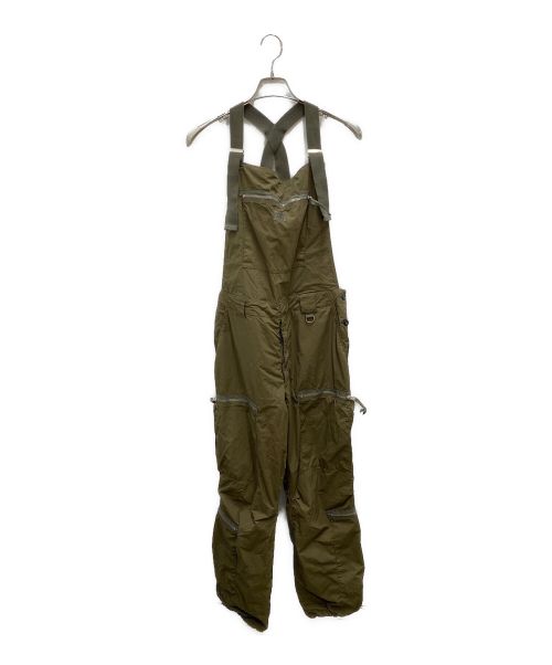 C.P COMPANY（シーピーカンパニー）C.P COMPANY (シーピーカンパニー) Nylon Cargo Dungarees カーキ サイズ:48の古着・服飾アイテム