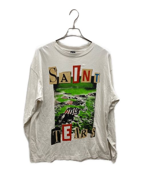 SAINT MICHAEL（セントマイケル）SAINT MICHAEL (セントマイケル) STT LS TEE LANDSCAPE ホワイト サイズ:xlの古着・服飾アイテム