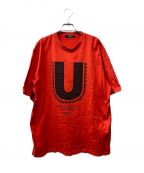 UNDERCOVERアンダーカバー）の古着「TEE UGIZ」｜レッド