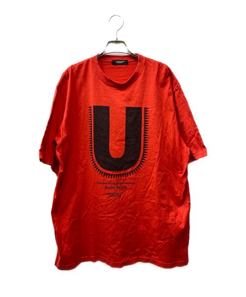 UNDERCOVER（アンダーカバー）UNDERCOVER (アンダーカバー) TEE UGIZ レッド サイズ:5の古着・服飾アイテム