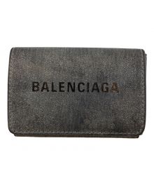 BALENCIAGA（バレンシアガ）の古着「グリッターペーパーミニウォレット」