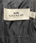 中古・古着 COACH (コーチ) ダウンコート ブラック サイズ:XS：16800円