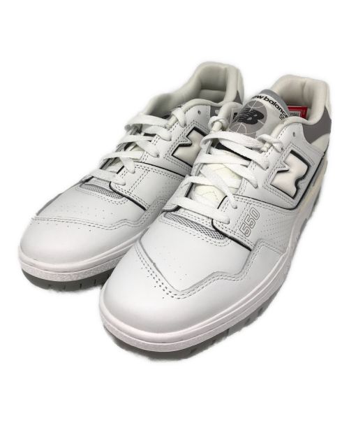 NEW BALANCE（ニューバランス）NEW BALANCE (ニューバランス) スニーカー　BB550PWA グレー×ホワイト サイズ:28の古着・服飾アイテム