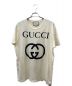 GUCCI（グッチ）の古着「インターロッキングオーバーサイズコットンTシャツ」｜ホワイト