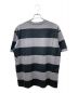 Tap Water (タップ ウォーター) Wide Border S/S Tee ブラック×グレー サイズ:L：5800円