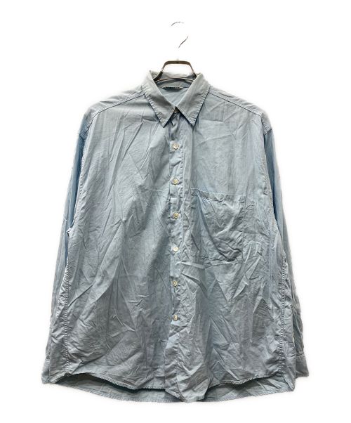 AURALEE（オーラリー）AURALEE (オーラリー) WASHED FINX TWILL BIG SHIRTS ブルー サイズ:４の古着・服飾アイテム
