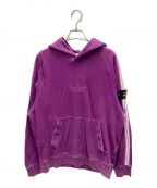 STONE ISLAND×SUPREMEストーンアイランド×シュプリーム）の古着「Stripe Hooded Sweatshirt」｜パープル