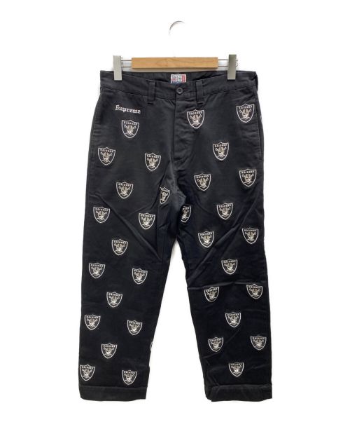 SUPREME（シュプリーム）SUPREME (シュプリーム) RAIDERS NFL Pant ブラック サイズ:30の古着・服飾アイテム