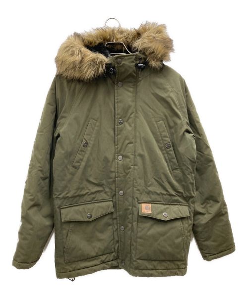 CarHartt（カーハート）CarHartt (カーハート) TRAPPER PARKA カーキ サイズ:Sの古着・服飾アイテム