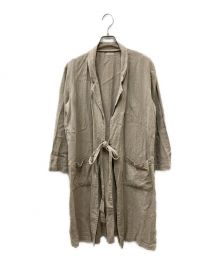 fog linen work（フォグリネンワーク）の古着「リネンワンピース」｜ベージュ