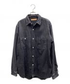 Ron Hermanロンハーマン）の古着「Black Denim Shirt」｜ブラック