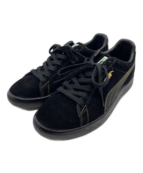 PUMA（プーマ）PUMA (プーマ) SUEDE MIJ atmos Dusty Champ QDS ブラック サイズ:24の古着・服飾アイテム