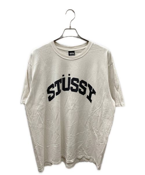 stussy（ステューシー）stussy (ステューシー) BLOCK SPORT PIGMENT DYETEE ホワイト サイズ:Lの古着・服飾アイテム