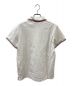 MONCLER (モンクレール) ロゴワッペン トリコロール ポロシャツ ホワイト サイズ:M：6000円