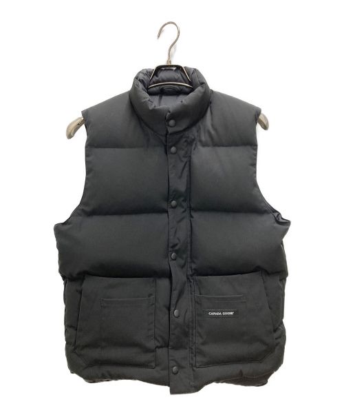 CANADA GOOSE（カナダグース）CANADA GOOSE (カナダグース) WINDSOR VEST ブラック サイズ:Mの古着・服飾アイテム