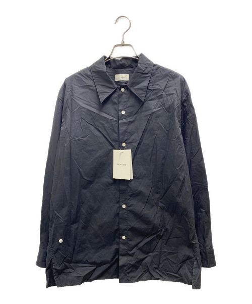 LEMAIRE（ルメール）LEMAIRE (ルメール) ツイステッドシャツ ブラック サイズ:46の古着・服飾アイテム