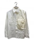 Dior×sacaiディオール×サカイ）の古着「オーバーサイズ切替シャツ」｜ホワイト