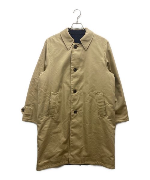 WOOLRICH（ウールリッチ）WOOLRICH (ウールリッチ) リバーシブルステンカラーコート ベージュ サイズ:Sの古着・服飾アイテム