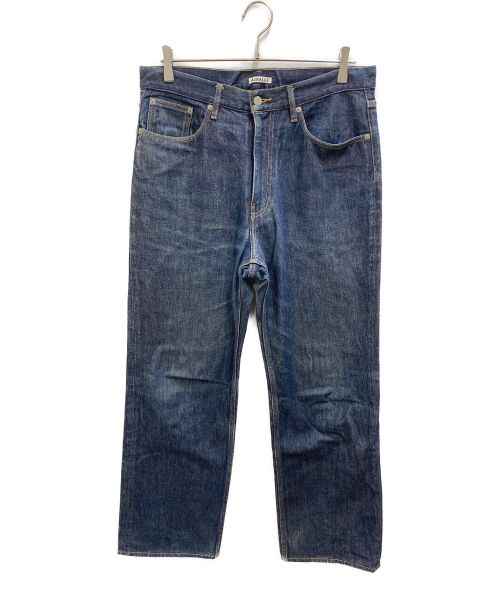 AURALEE（オーラリー）AURALEE (オーラリー) HARD TWIST DENIM 5P PANTS インディゴ サイズ:34の古着・服飾アイテム