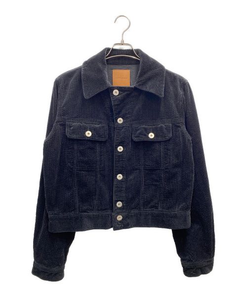 LITTLEBIG（リトルビッグ）LITTLEBIG (リトルビッグ) Corduroy Blouson ブラック サイズ:48の古着・服飾アイテム