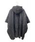 SWITCHBLADE (スイッチブレード) JACQUARD PONCHO COAT ブラック サイズ:ＦＲＥＥ　：14800円