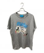 GUCCI×DISNEYグッチ×ディズニー）の古着「FLASH ドナルドプリントTシャツ」｜グレー