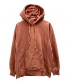 AURALEEオーラリー）の古着「SUPER MILLED SWEAT P/O PARKA」｜ピンク