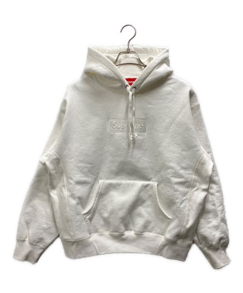 SUPREME（シュプリーム）Supreme (シュプリーム) Box Logo Hooded Sweatshirt ホワイト サイズ:Sの古着・服飾アイテム