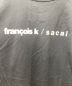 中古・古着 sacai (サカイ) Francois K. T-Shirt ブラック サイズ:４：7800円