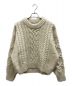 apartment Three（アパートメントスリー）の古着「Chunky Cable-Knit Sweater」｜アイボリー