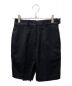 BASICKS（ベイシックス）の古着「MARGIELA VIBES DOUBLE WAIST WOOL SHORT TROUSER」｜ブラック