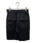 BASICKS (ベイシックス) MARGIELA VIBES DOUBLE WAIST WOOL SHORT TROUSER ブラック サイズ:S：9800円