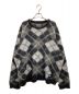 NEIGHBORHOOD（ネイバーフッド）の古着「ARGYLE PATTERN MOHAIR SWEATER」｜ブラック