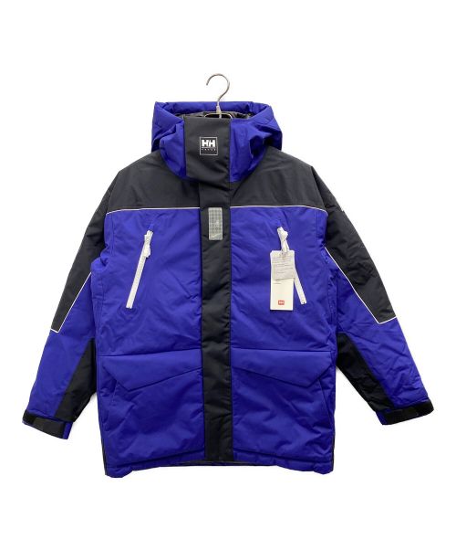 HELLY HANSEN（ヘリーハンセン）HELLY HANSEN (ヘリーハンセン) FUTUR (フューチャー) オーシャンバルドールインサレーションジャケット ブラック×ブルー サイズ:Lの古着・服飾アイテム