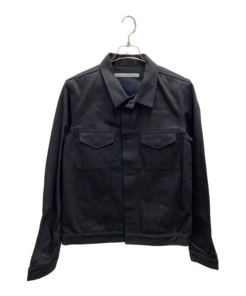 JOHN LAWRENCE SULLIVAN（ジョン ローレンス サリバン）JOHN LAWRENCE SULLIVAN (ジョンローレンスサリバン) Rigid denim jacket ブラック サイズ:48の古着・服飾アイテム