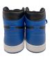 中古・古着 NIKE (ナイキ) AIR JORDAN 1 RETRO HIGH OG ブラック×ブルー サイズ:28：12800円