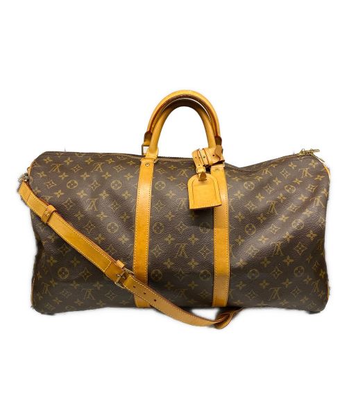 LOUIS VUITTON（ルイ ヴィトン）LOUIS VUITTON (ルイ ヴィトン) トラベルバッグ ブラウンの古着・服飾アイテム