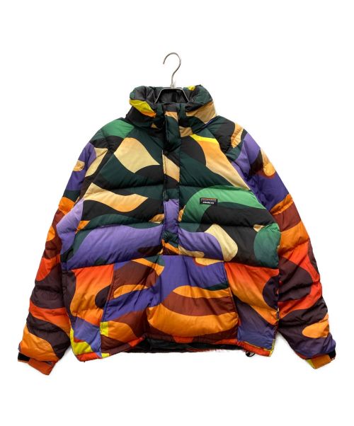 AWAKE NY（アウェイク ニューヨーク）AWAKE NY (アウェイク ニューヨーク) PUFFER PULL OVER WITH SNAPS マルチカラー サイズ:XLの古着・服飾アイテム