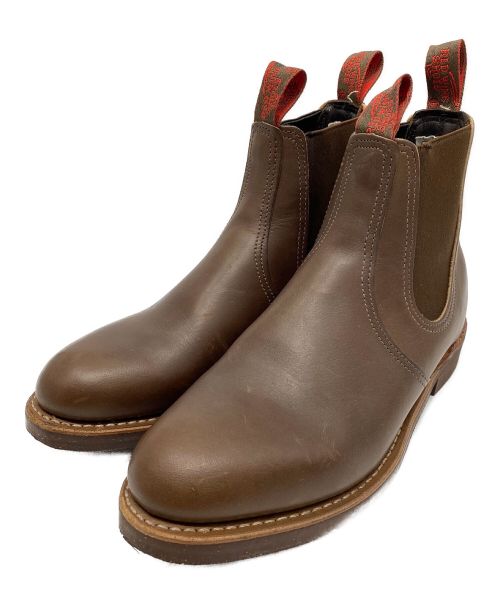 RED WING（レッドウィング）RED WING (レッドウィング) サイドゴアブーツ ブラウン サイズ:25.5cmの古着・服飾アイテム