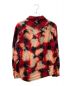 Supreme (シュプリーム) Bleached Buffalo Flannel レッド×ブラック サイズ:M：7800円