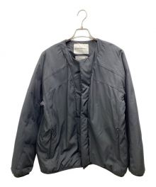 WHITE MOUNTAINEERING×TAION（ホワイトマウンテ二アニング×タイオン）の古着「TWILLED INNER DOWN JACKET」｜ブラック