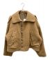 AURALEE（オーラリー）の古着「BABY CAMEL MELTON BLOUSON」｜ベージュ