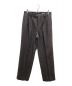 AURALEE（オーラリー）の古着「Organic Cotton Cashmere Wool Tweed Two-Tuck Slacks」｜ブラック×グレー