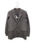 AURALEE（オーラリー）の古着「ORGANIC COTTON CASHMERE WOOL TWEED JACKET」｜ブラック×グレー