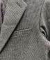 中古・古着 AURALEE (オーラリー) ORGANIC COTTON CASHMERE WOOL TWEED JACKET ブラック×グレー サイズ:５：37800円