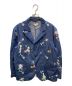 Engineered Garments（エンジニアド ガーメンツ）の古着「Denim Floral Embroidery ワークジャケット」｜インディゴ